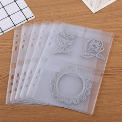 Cutting Dies Stencil Storage Book for DIY Scrapbooking Album Inner Pages Cover Collections Template Container Case Organizer