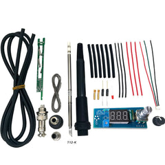 Elektrische Einheit LED Digital Lötkolben Station Temperatur Controller DIY Kits verwenden für HAKKO T12 Griff vibration schalter tipps