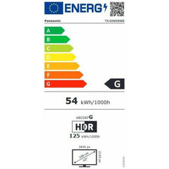 Panasonic Smart Tv Panasonic Tx43Mx940E 4K Ultra Hd 43&quot; Led Amd Freesync