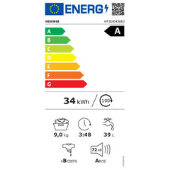 Hisense Waschmaschine Hisense Wf3S9043Bb3 1400 Rpm 9 Kg