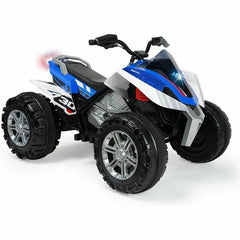 Injusa Elektro-Quad Injusa Rage Licht Blau Weiß 12 V