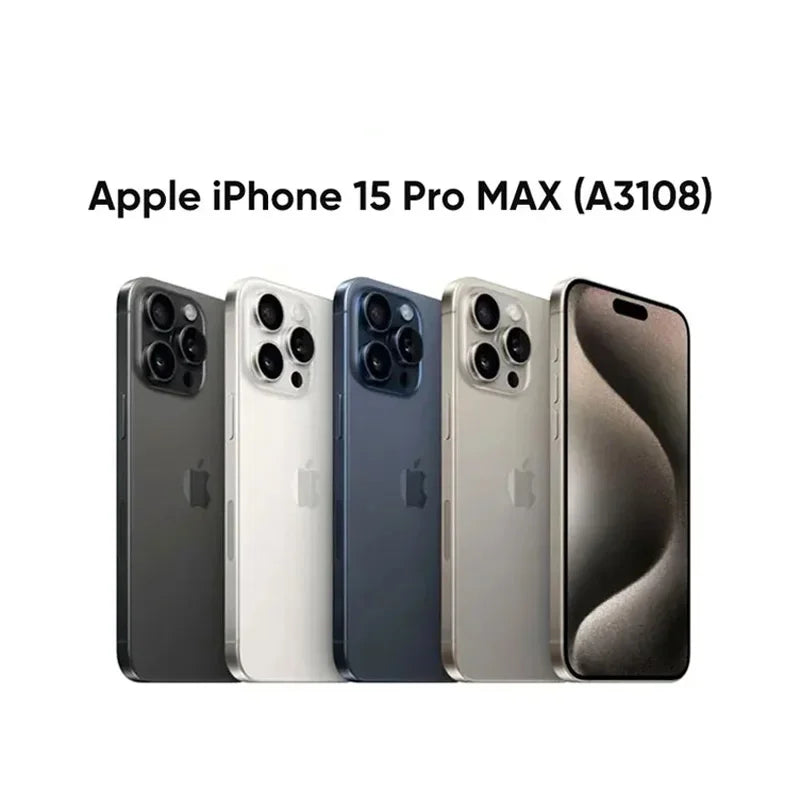 Apple iphone 15 pro max 8gb ram 256gb rom telefon apple a17 pro bionic chip 6.7 ''120hz super retina xdr display nfc cn version