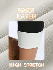 ChrLeisure Samt Winter Leggings Frauen hohe Taille dünne Mode lässig dicke Leggings bequeme klassische Arbeit Winter hose