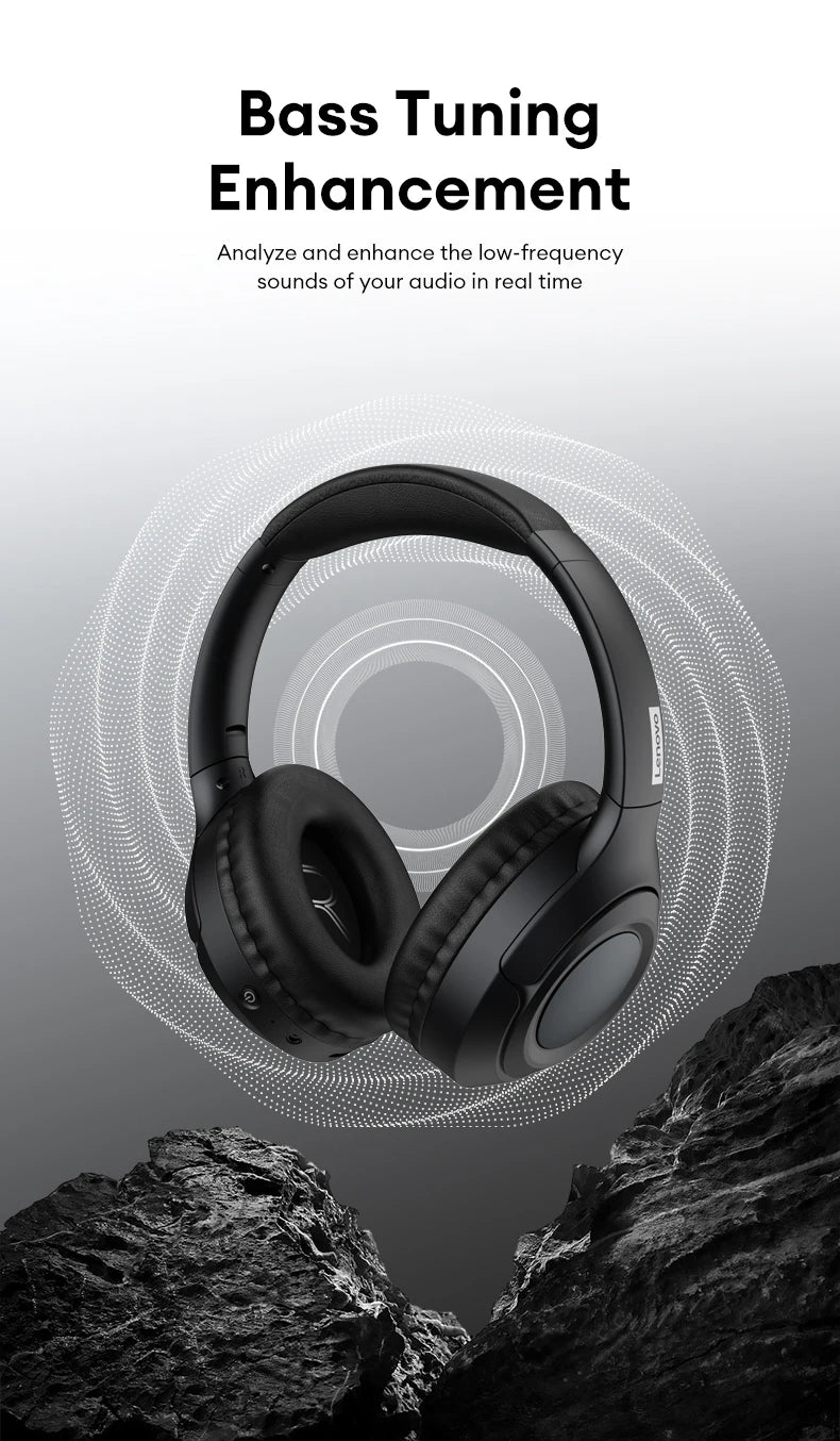 Chioce Original Lenovo TH54 Drahtlose Bluetooth V5.4 Kopfhörer Stereo Ohrhörer Rauschunterdrückung Over Ear Gaming Headset Mit Mikrofon