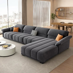 Luxuriöses europäisches Sofa für Wohnzimmer, minimalistisches modulares Sofa, bequeme Lounge, Divano Soggiorno Di Lusso, Raumdekoration