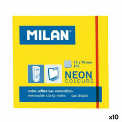 Milan Haftnotizen Milan 76 X 76 Mm (10 Stück)