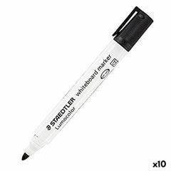 Staedtler Filzstifte Staedtler Weißes Brett Weiß Schwarz (10 Stück) (1 Stück)