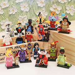 2024new miniso disney achtzehn mini figures 100series kompatibel mit 71038 bausteinen ziegeln für erwachsene kinder weihnachts geschenke