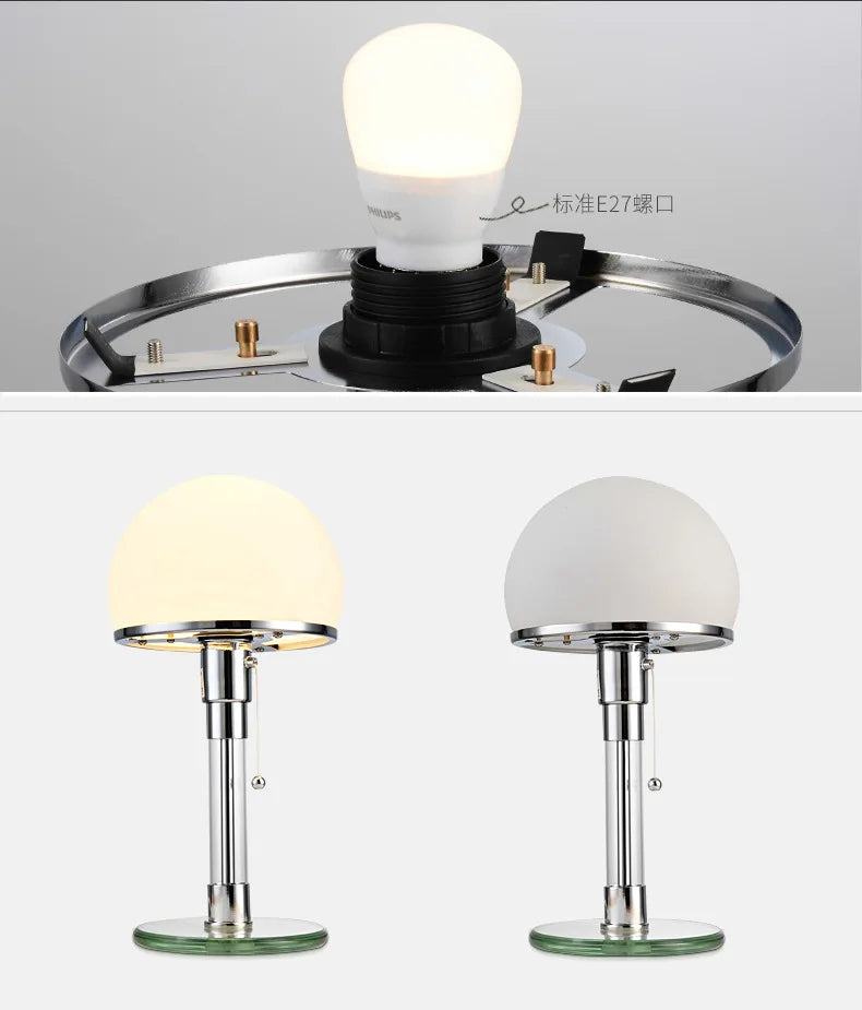 Dänemark Bauhaus Tisch lampe nordischen Stil Persönlichkeit Mode einfache mittelalter liche Studie Schlafzimmer Nachttisch lampe Lese lampe