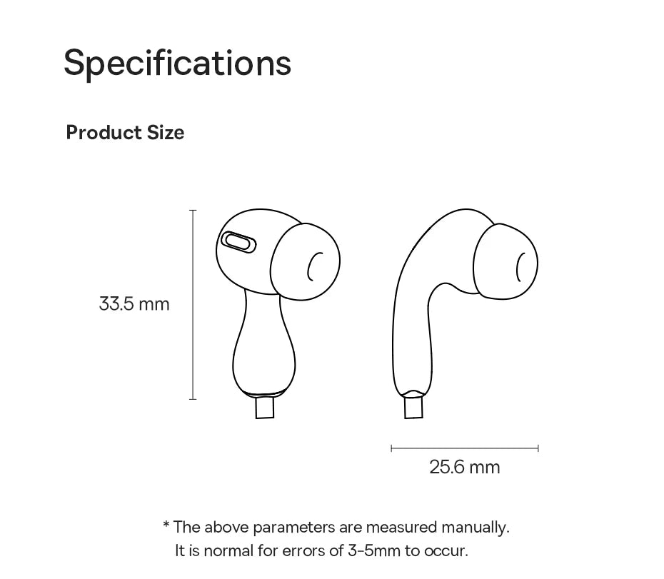 Baseus Encok CZ20/HZ20 In-Ear-Kopfhörer mit Kabel, hochauflösend, Typ C/3,5 mm Klinke mit Mikrofon, kabelgebundene Kopfhörer für Laptop, Computer, Tablet, Telefon