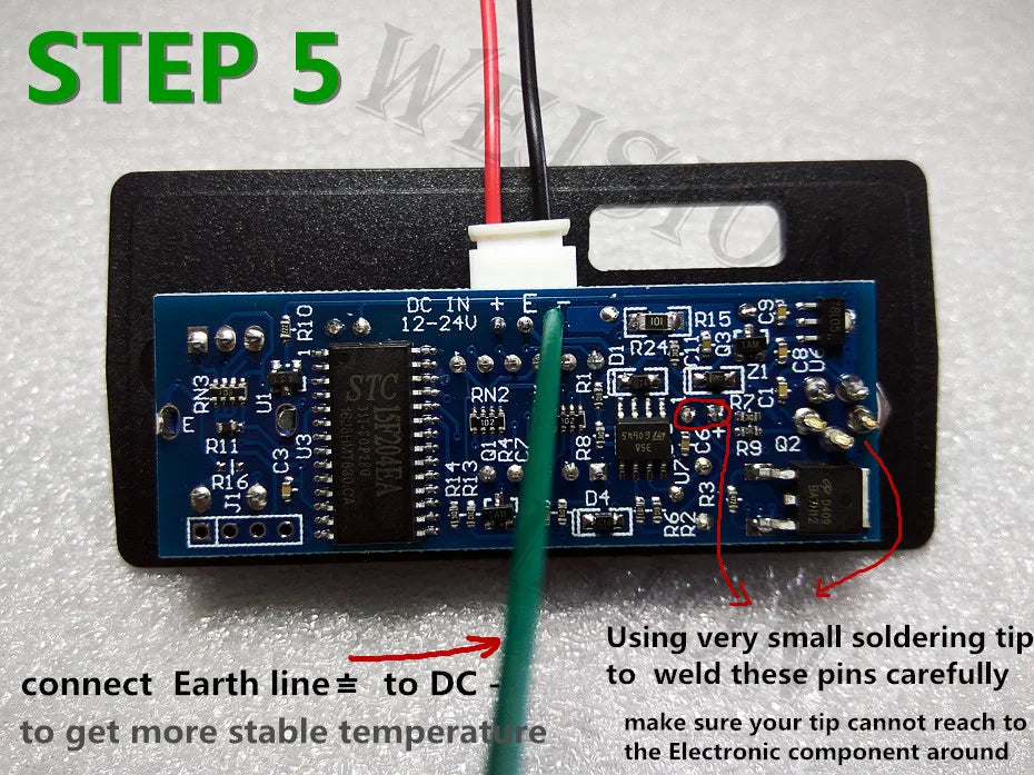 Elektrische Einheit LED Digital Lötkolben Station Temperatur Controller DIY Kits verwenden für HAKKO T12 Griff vibration schalter tipps