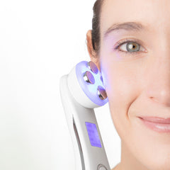 Innovagoods Gesichtsmassagegerät Mit Radiofrequenz, Phototherapie Und Elektrostimulation Wace Innovagoods